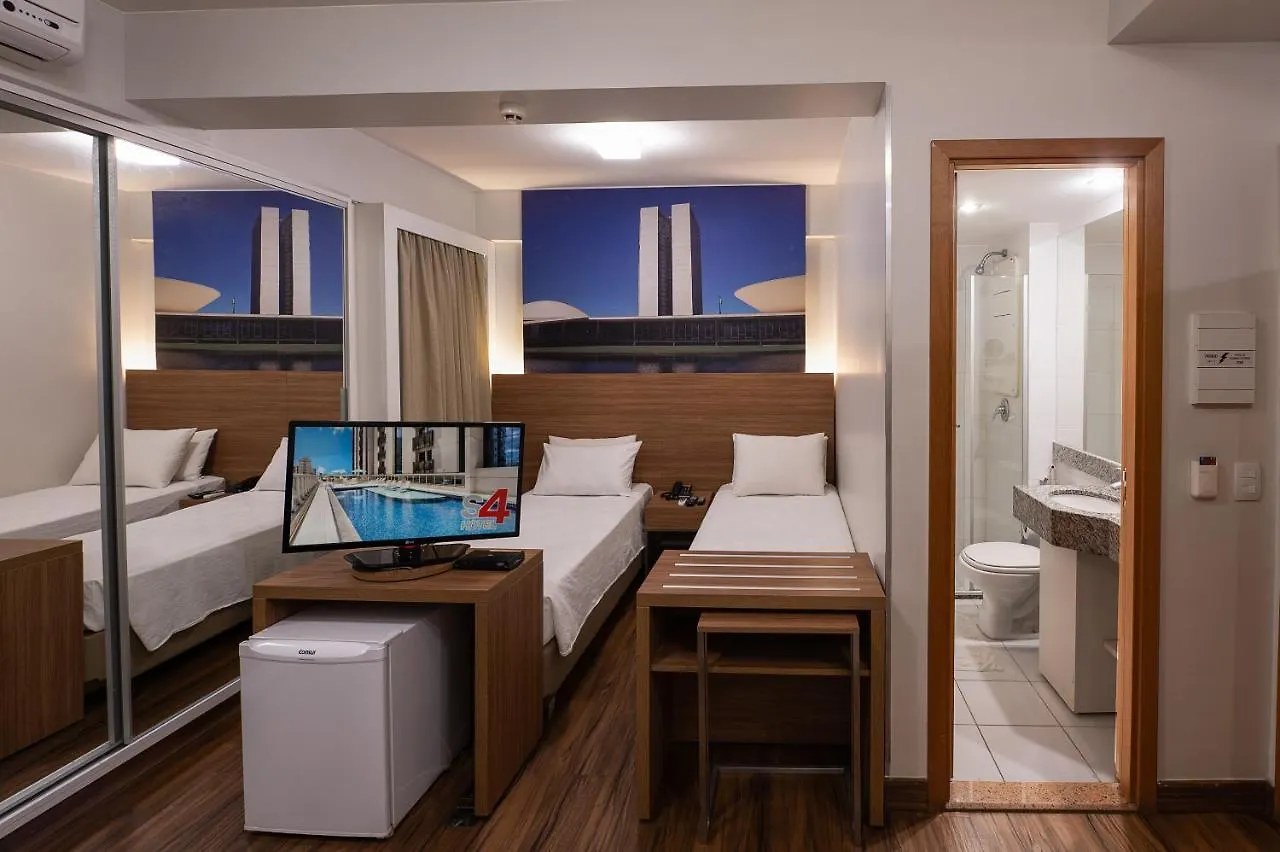S4 Hotel Aguas Claras 타과팅가 4*,  브라질